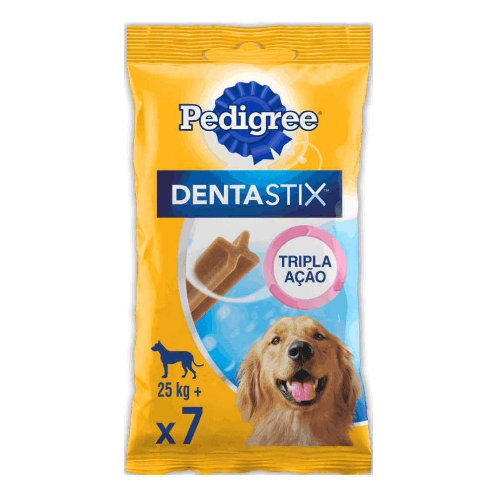 7896029052365_0 Petisco Pedigree Dentastix Cuidado Oral Para Cães Adultos Raças Grandes - Imagem 1