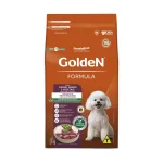Ração Golden Formula Cães Adultos Raças Pequenas Carne e Arroz Mini Bits